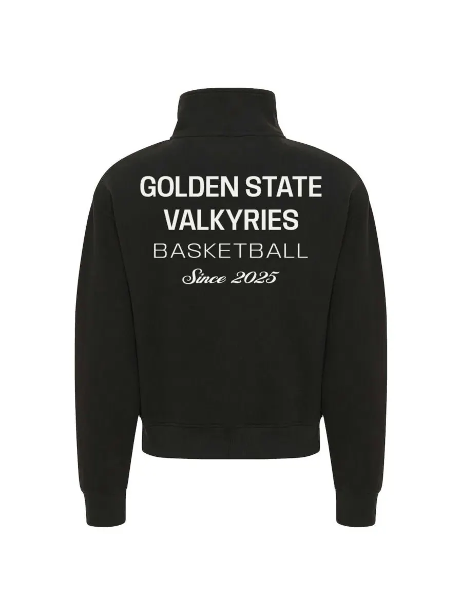 Женский пуловер с четверть-застежкой Anthracite Golden State Valkyries Athletic Club Collection — изображение 2 из 3, серый