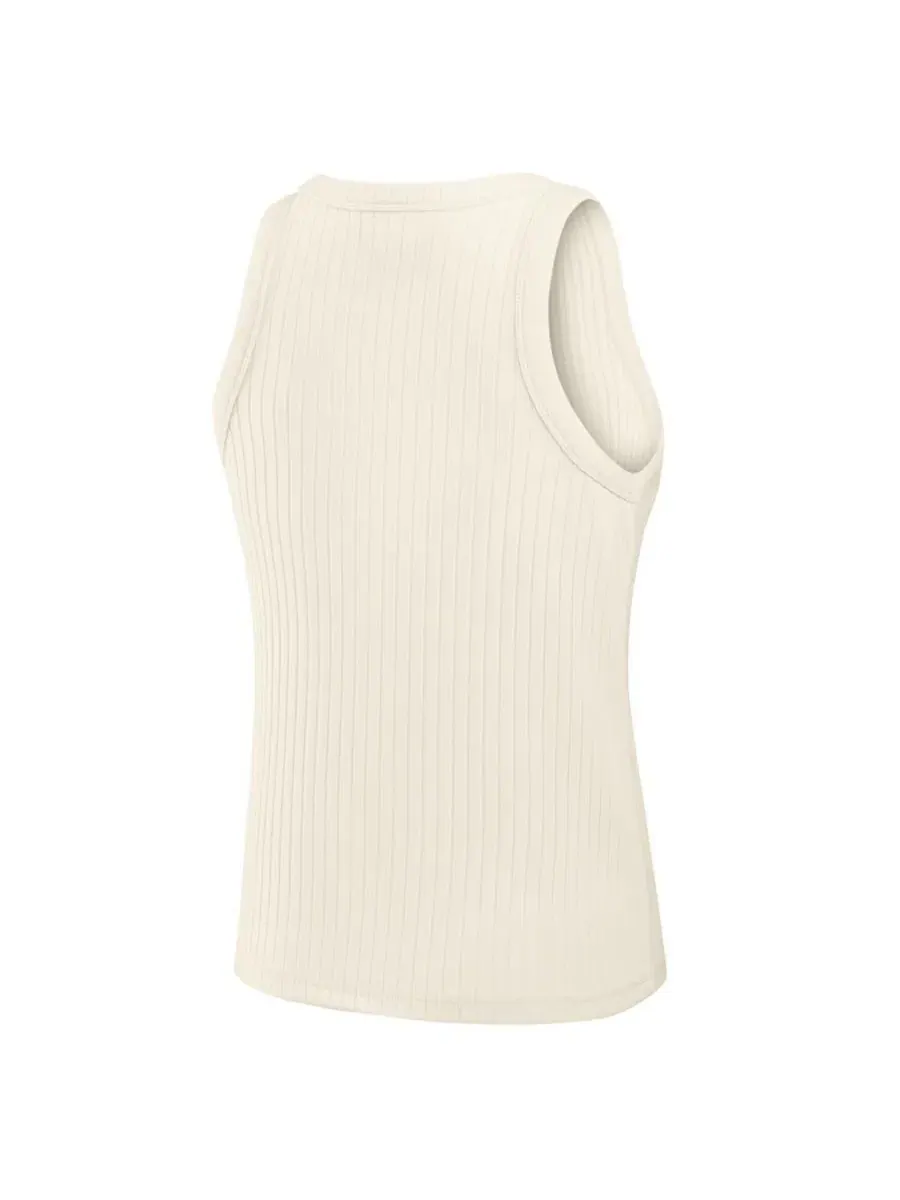 Майка-топ с вышивкой Star Play Tri-Blend Ribbed Fanatics — изображение 3 из 3, бежевый