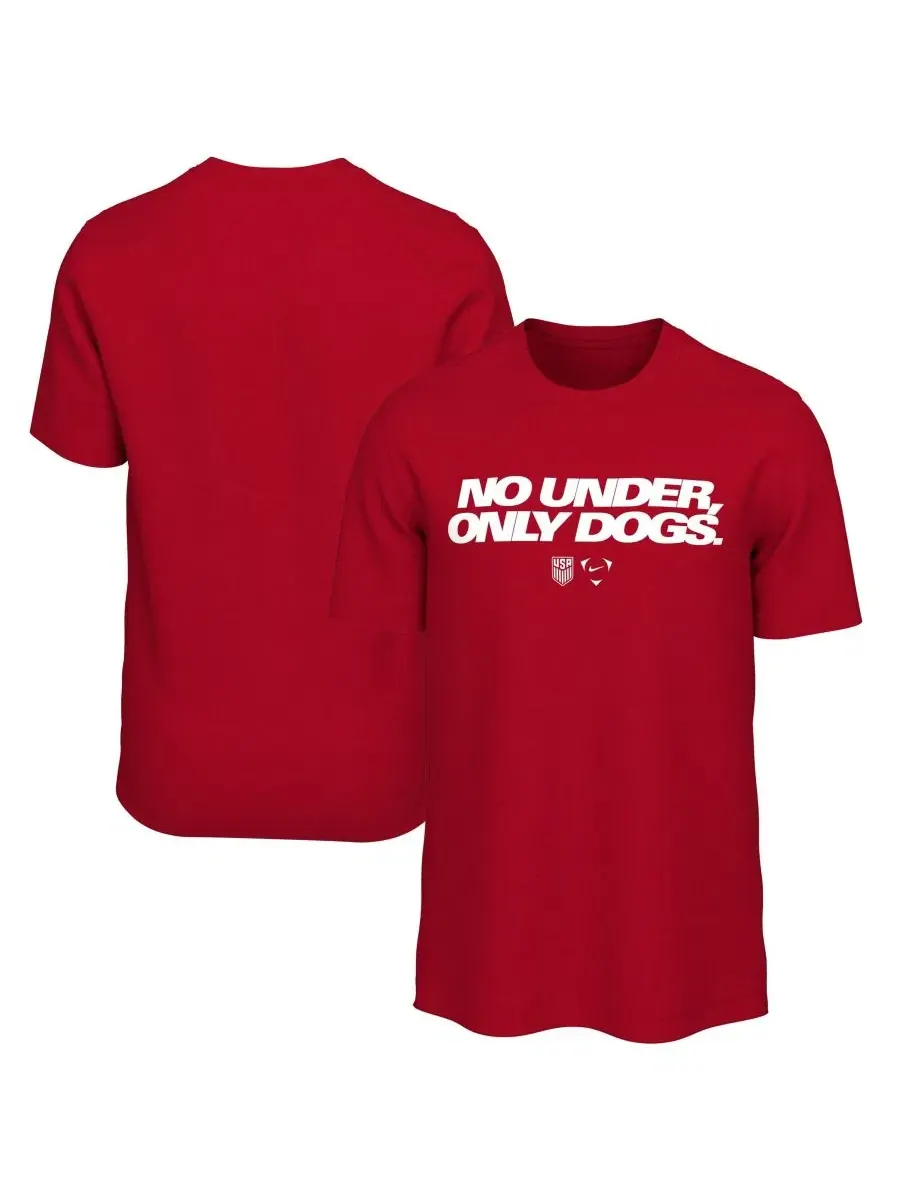 Футболка с принтом No Under Only Dogs Nike