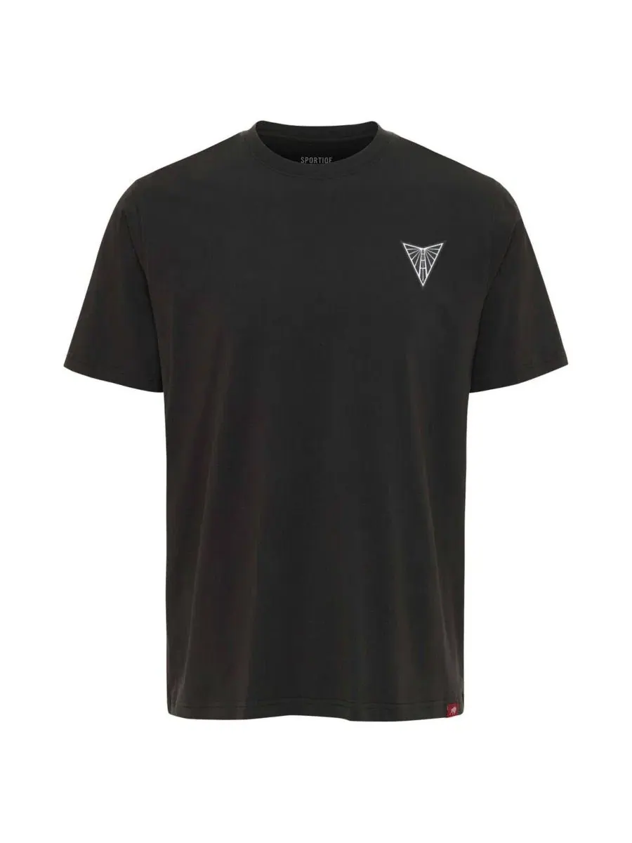 Футболка свободного кроя с принтом Duke Athletic Club Collection Sportiqe — изображение 2 из 3, серый