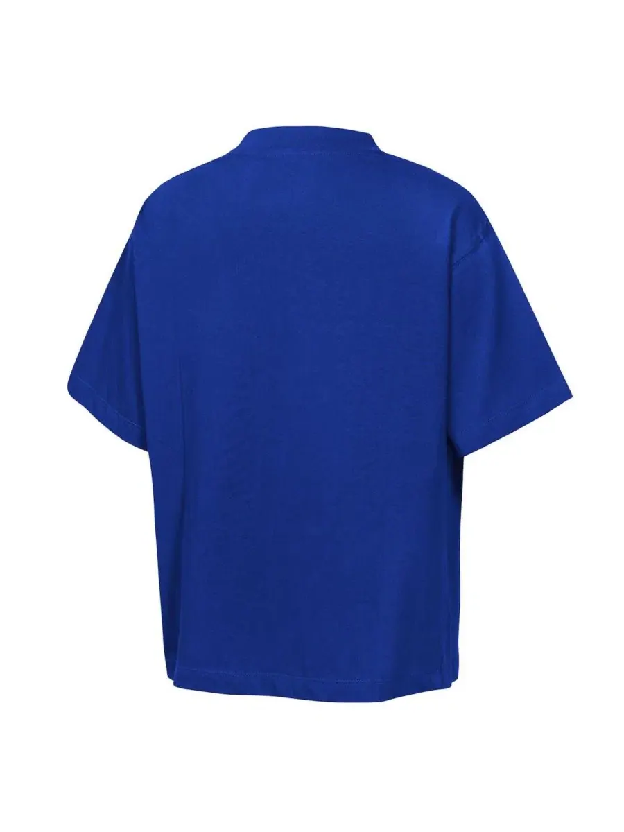 Футболка с вышивкой Chicago Cubs Outerstuff — изображение 3 из 3, королевский