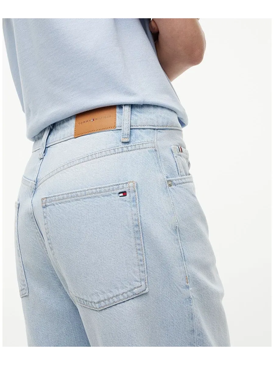 Джинсы с высокой посадкой, крой барел Tommy Hilfiger, Lia — изображение 3 из 4
