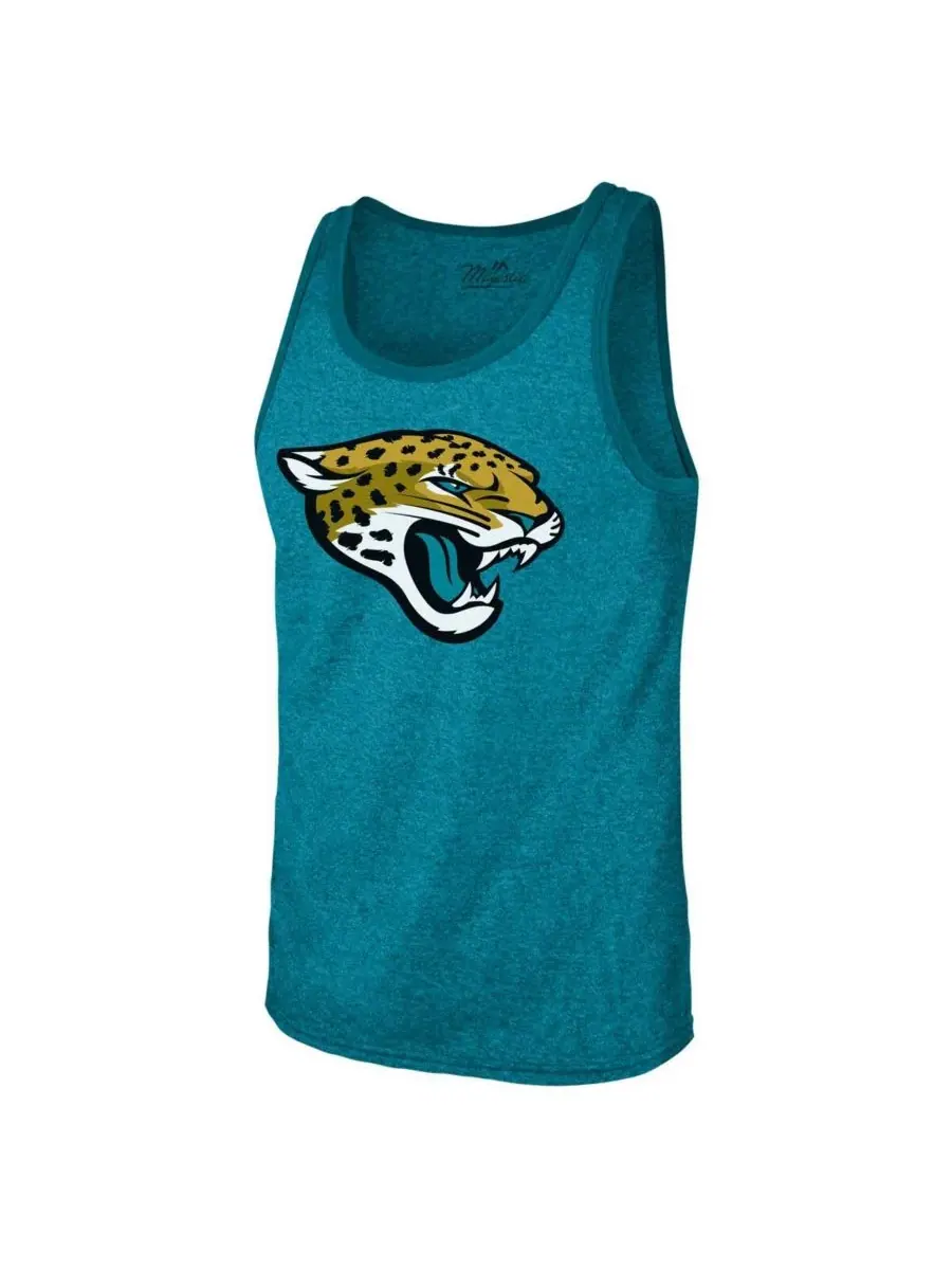 Мужская майка Threads Trevor Lawrence Teal Jacksonville Jaguars Tri-Blend с именем и номером игрока — изображение 3 из 3