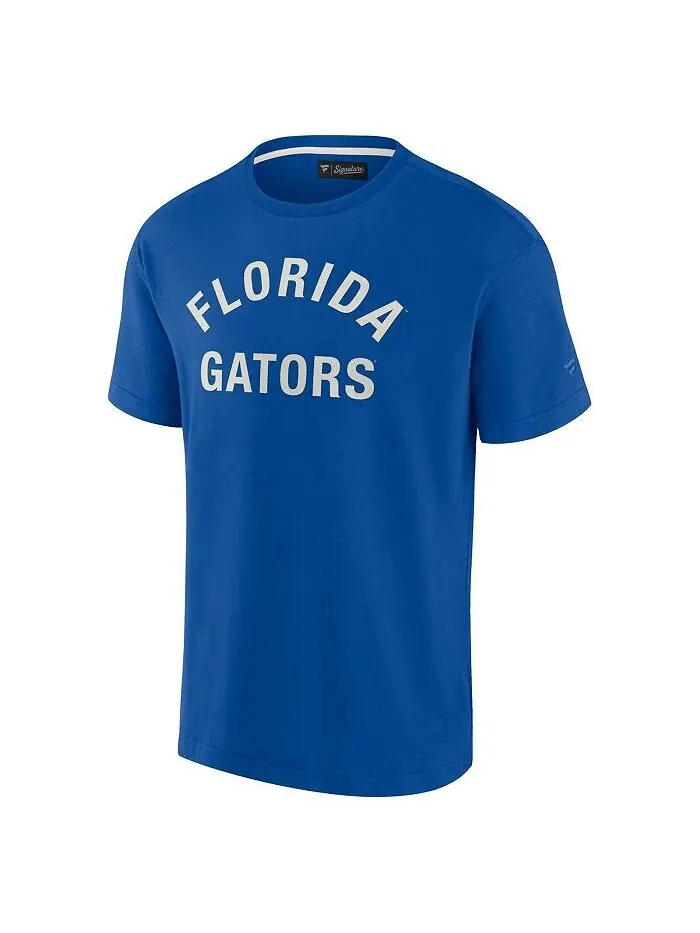 Супермягкая футболка с короткими рукавами Royal Florida Gators для мужчин и женщин Fanatics — изображение 2 из 3, королевский