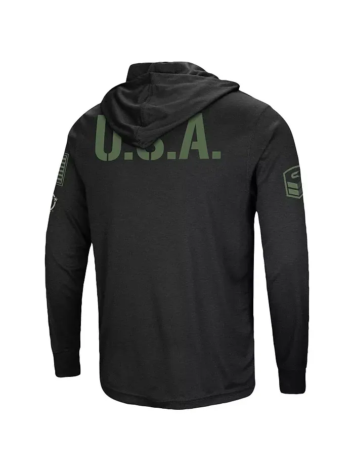 Мужская черная толстовка с капюшоном и длинными рукавами Florida Gators OHT Military-Inspired — изображение 2 из 2