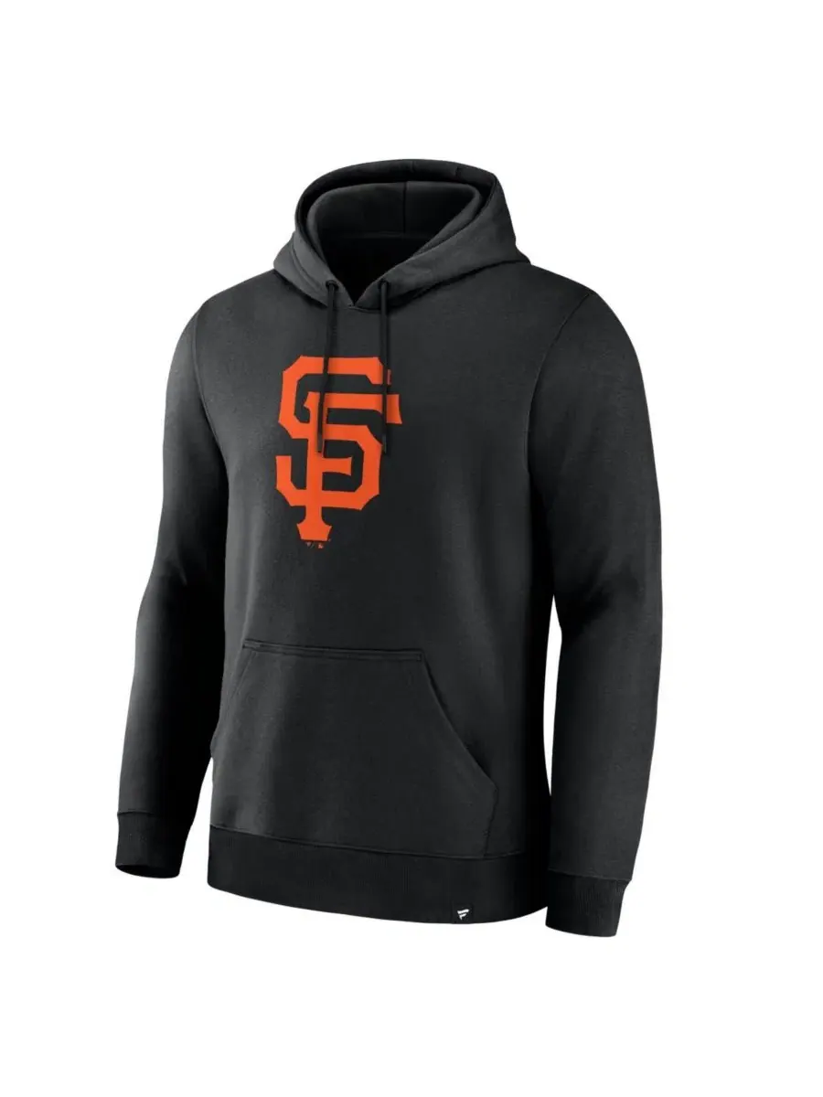 Мужская черная толстовка с логотипом San Francisco Giants Fanatics — изображение 2 из 3, черный