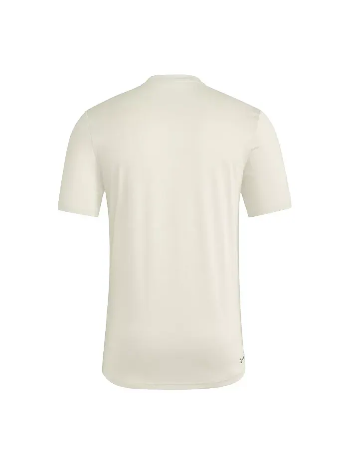 Мужская футболка Washington Huskies Home Plate Pre-Game цвета крем adidas — изображение 2 из 3