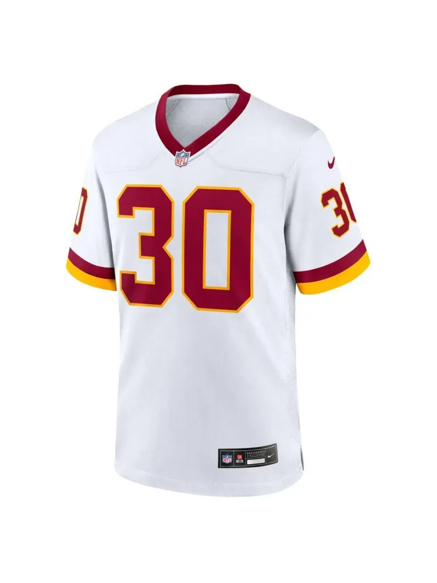 Футболка Austin Ekeler White Washington Commanders Game Super Bowl Era Nike — изображение 2 из 3, белый