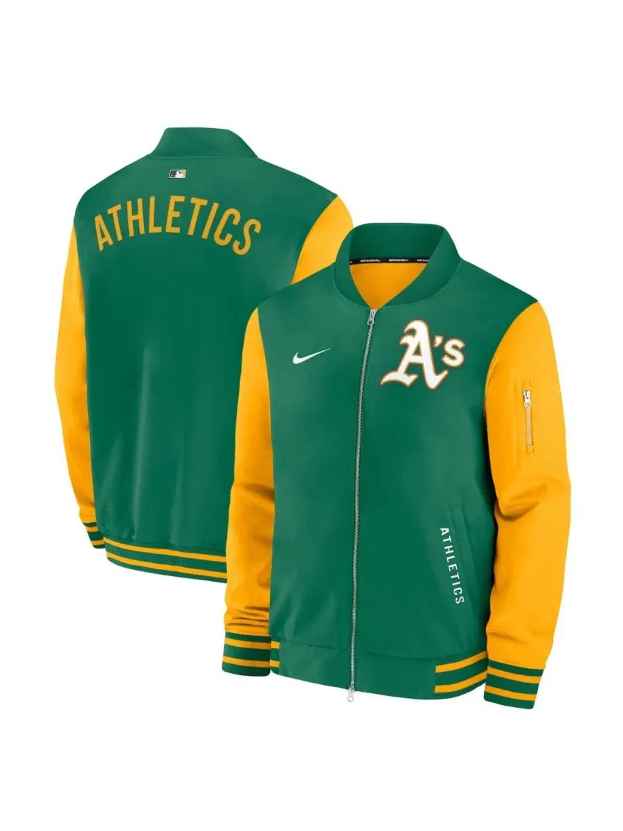 Мужская бомбер-куртка Nike Dugout Relaxed Full-Zip Bomber Jacket