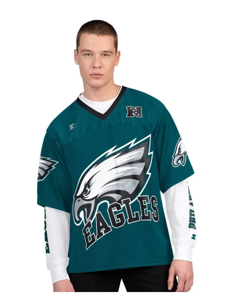 Комплект футболок с принтом Philadelphia Eagles
