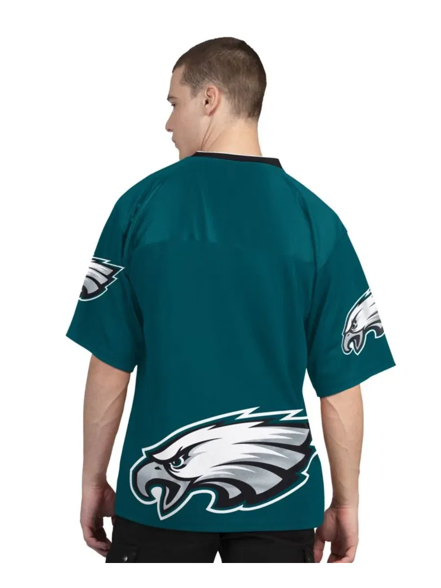 Комплект футболок с принтом Philadelphia Eagles — изображение 3 из 5, зеленый белый
