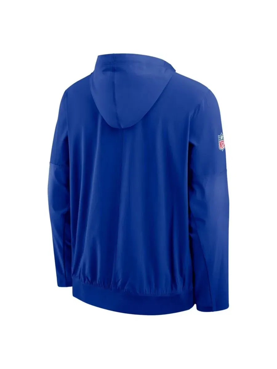 Ветровка с капюшоном и полузастежкой-молнией Seattle Seahawks Alt Anorak Nike — изображение 3 из 3, белый
