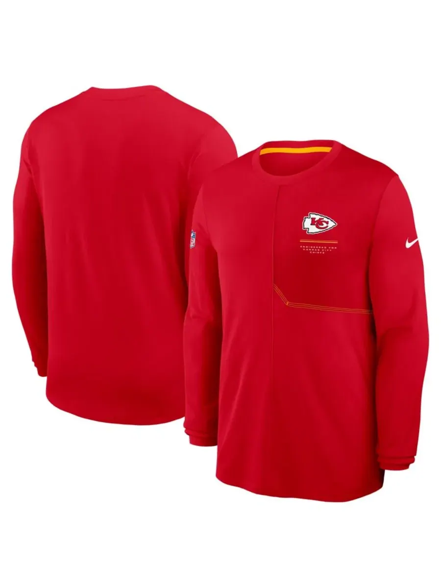 Лонгслив Nike Kansas City Chiefs с длинным рукавом