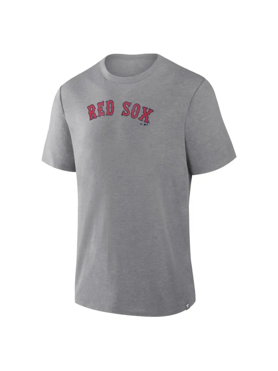 Футболка мужская с принтом Play Tribute Boston Red Sox Fanatics — изображение 3 из 3, серый