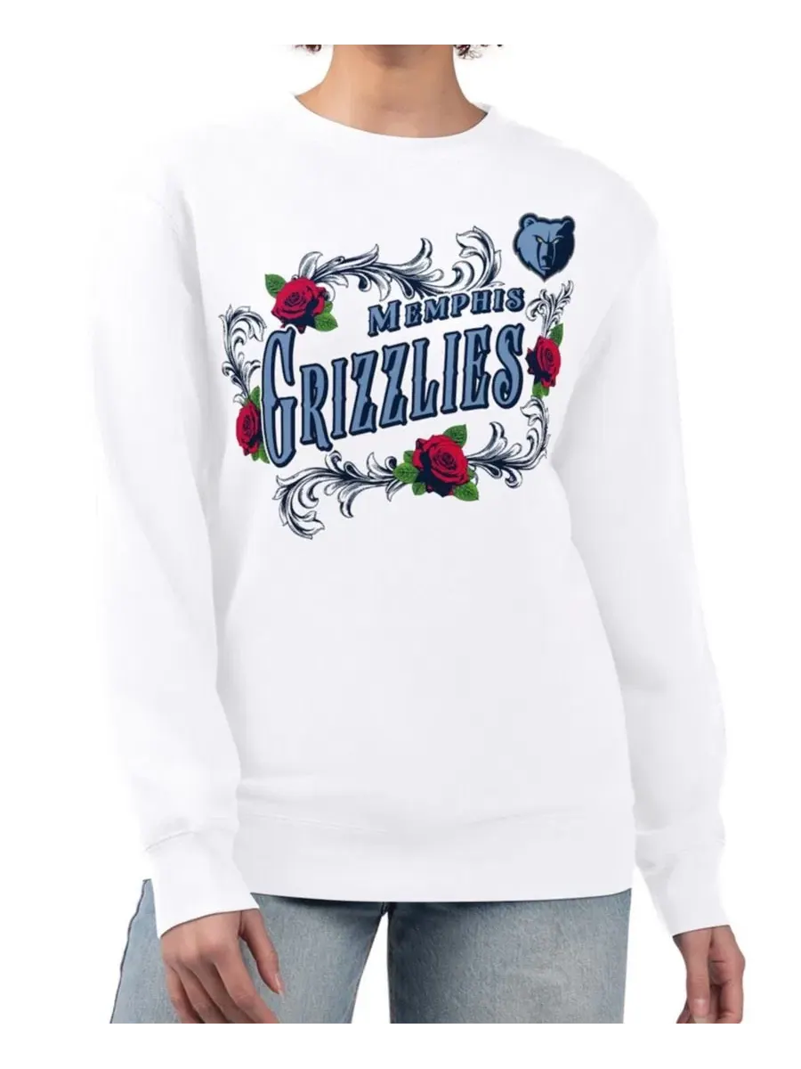 Свитшот с флисовой подкладкой Roses Fleece Tri-Blend G-III 4Her by Carl Banks