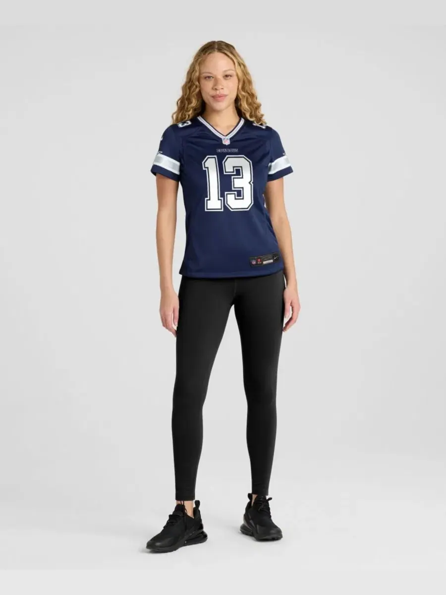 Женская футболка Nike Caleb Downs Game Jersey — изображение 2 из 5, темно-синий