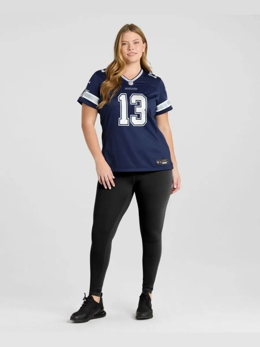 Женская футболка Nike Caleb Downs Game Jersey — изображение 4 из 5, темно-синий