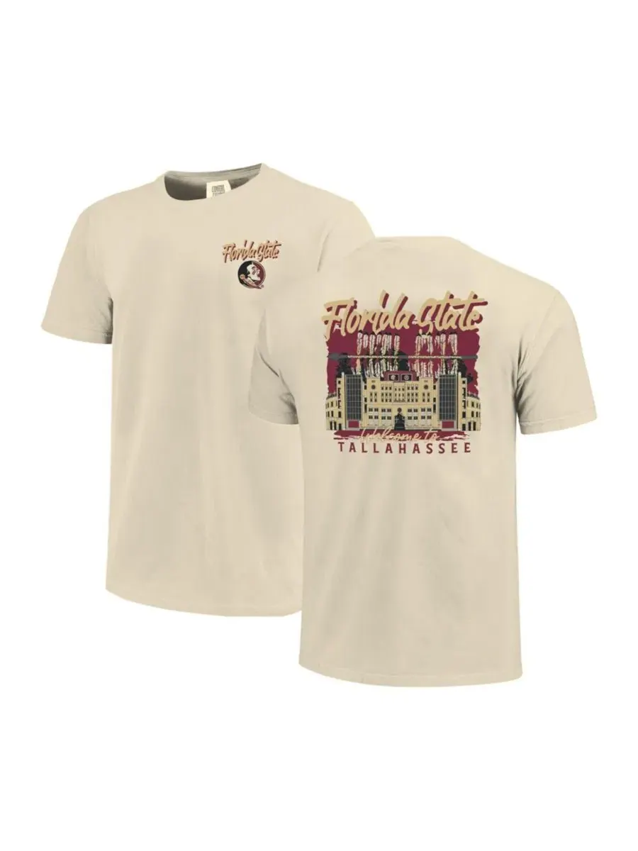 Футболка с длинным рукавом с принтом Florida State Seminoles Image One