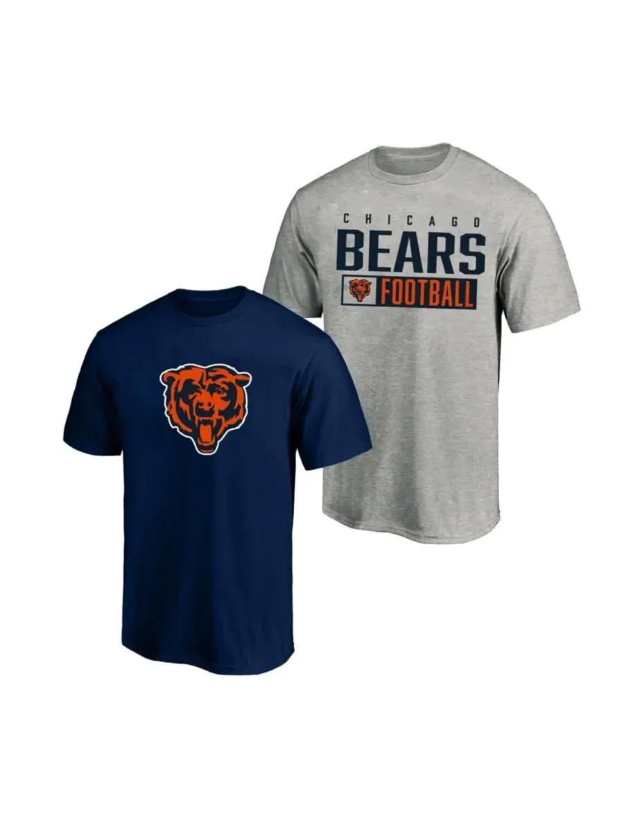 Комплект футболок с коротким рукавом Chicago Bears Big & Tall Fanatics
