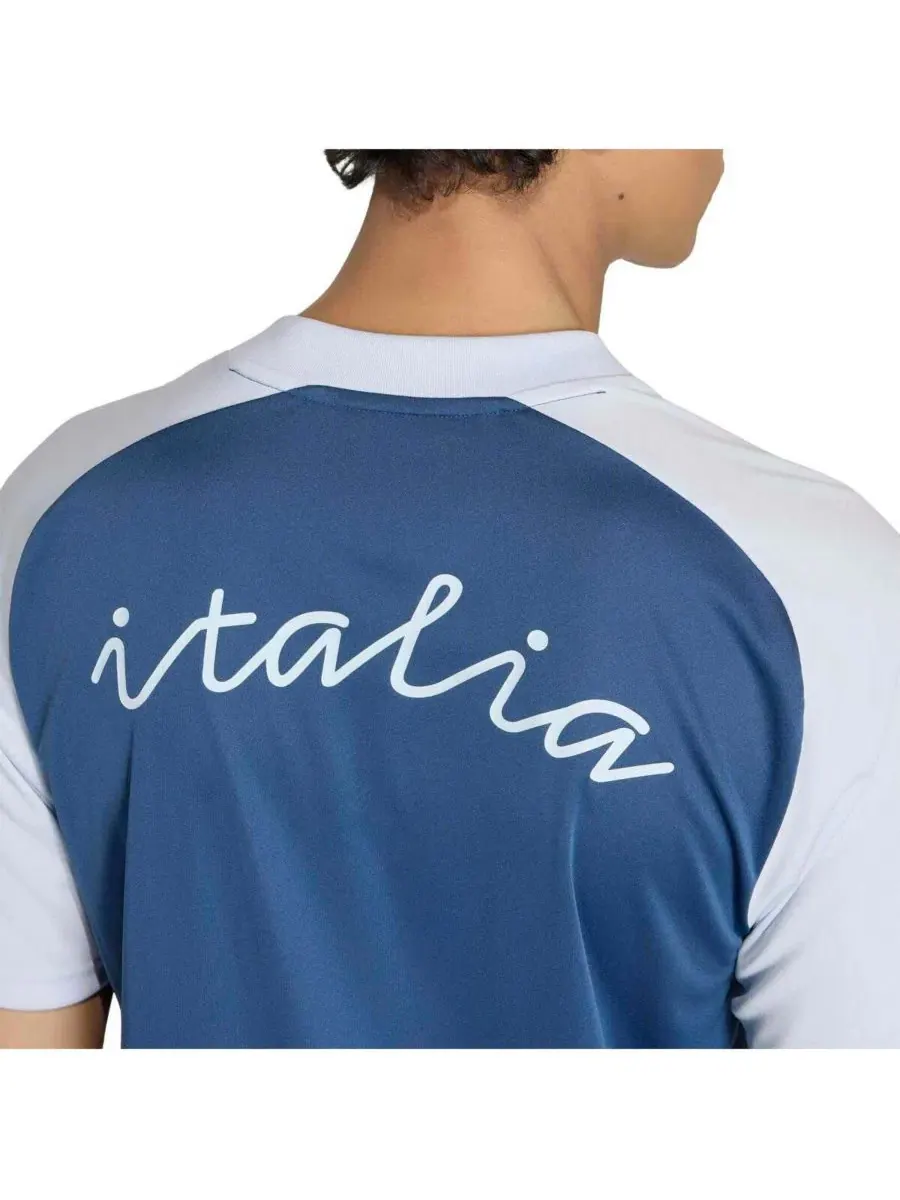 Тренировочная футболка Adidas Italy National Team — изображение 4 из 4, синий