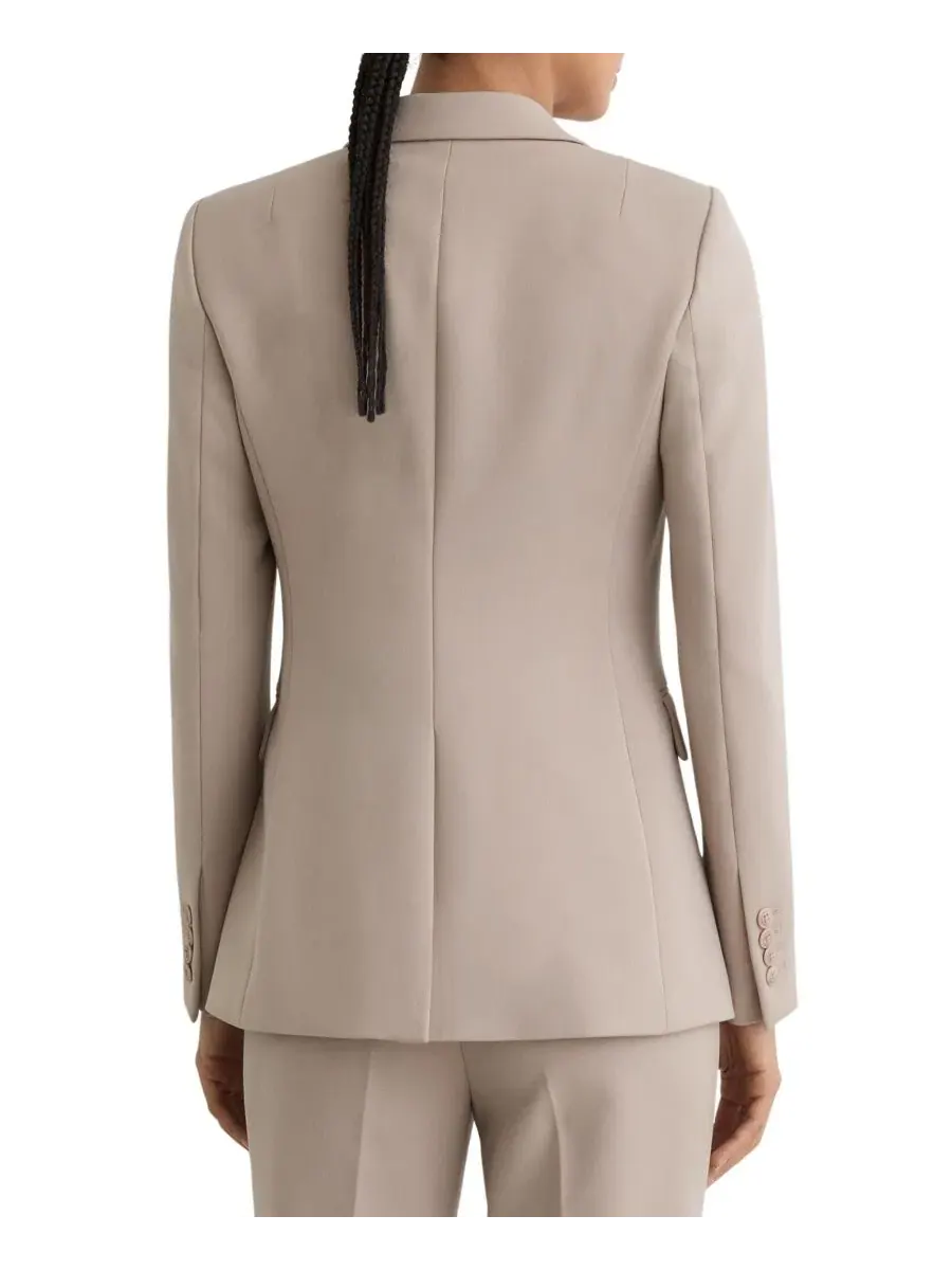 Женский пиджак Gabi Tailored Single Breasted REISS, Stone Neutral — изображение 2 из 5