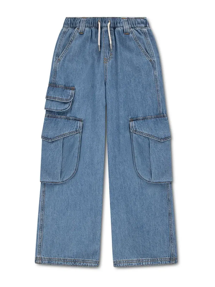 Джинсы карго с широкими штанинами, на поясе с кулиской Levi's, Drew Me In