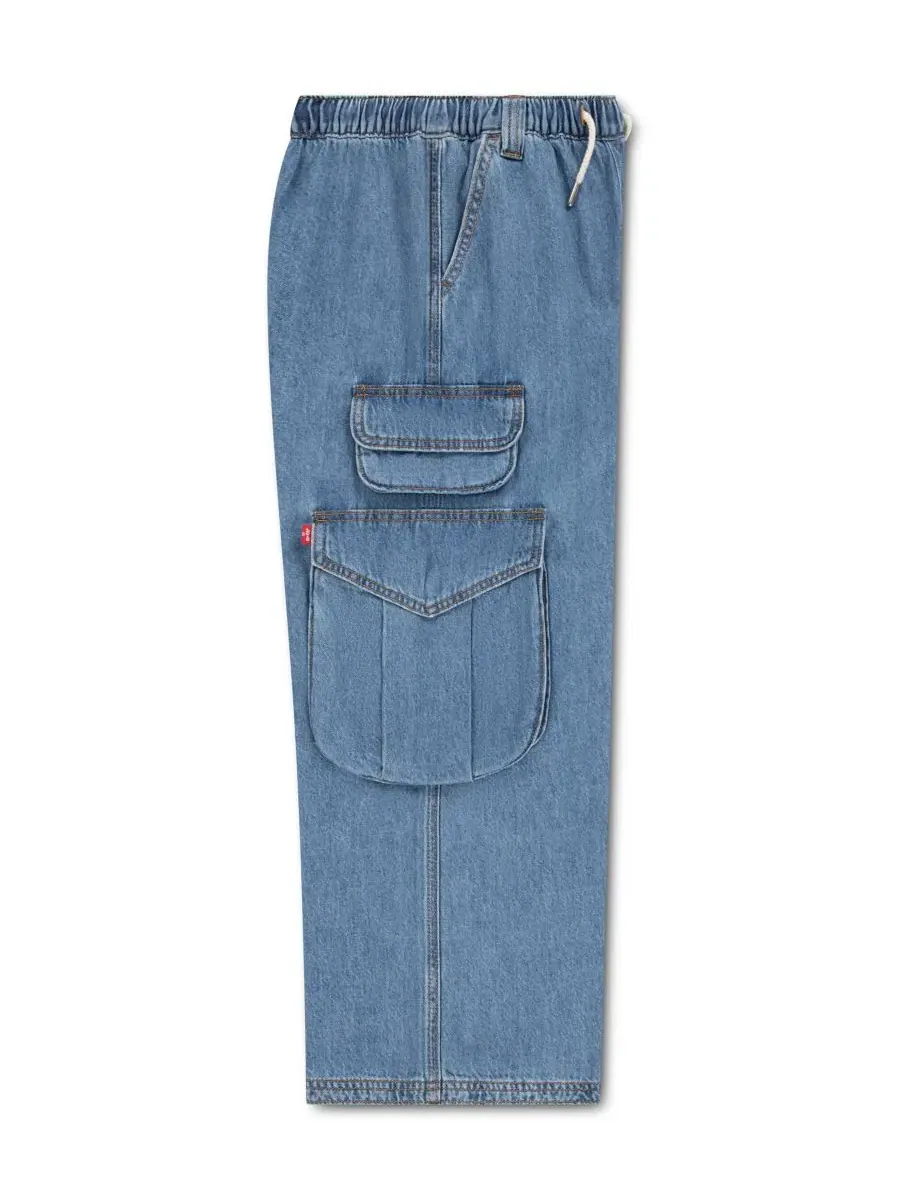 Джинсы карго с широкими штанинами, на поясе с кулиской Levi's, Drew Me In — изображение 3 из 4