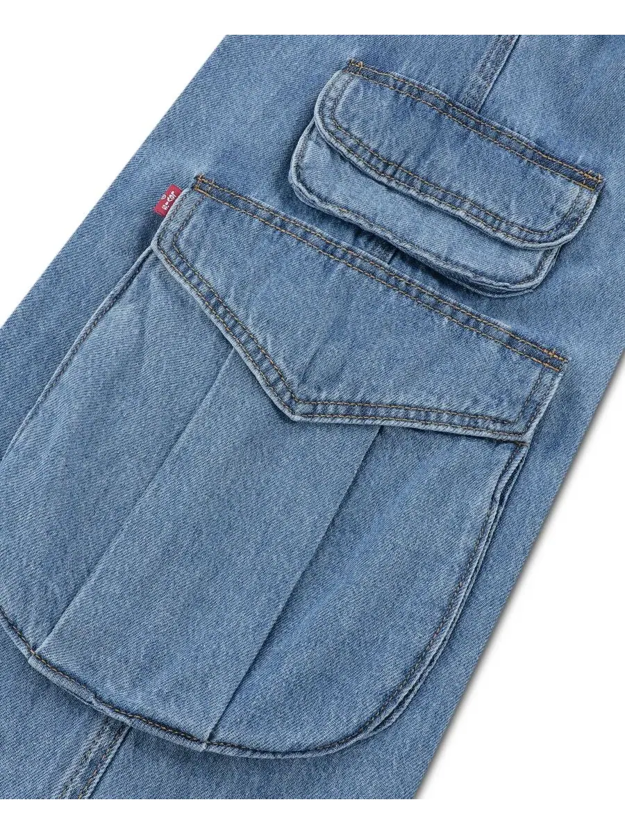 Джинсы карго с широкими штанинами, на поясе с кулиской Levi's, Drew Me In — изображение 4 из 4