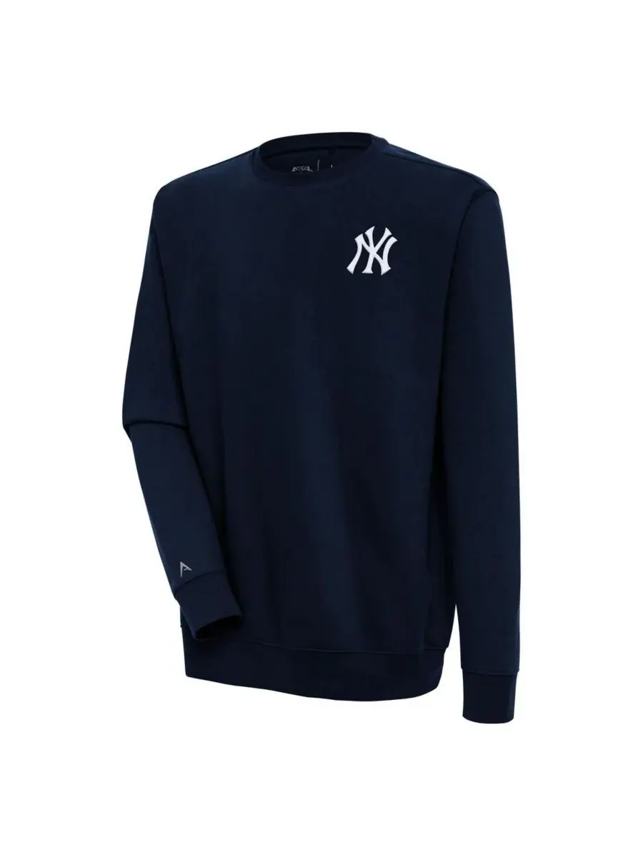 Antigua Мужская темно-синяя толстовка New York Yankees Victory