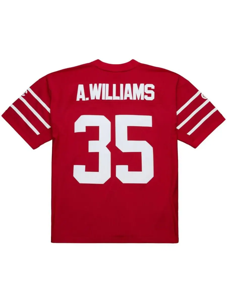 Мужская реплика футболки Mitchell Ness Aeneas Williams Cardinals Arizona Cardinals 1994 Legacy — изображение 2 из 3, красный