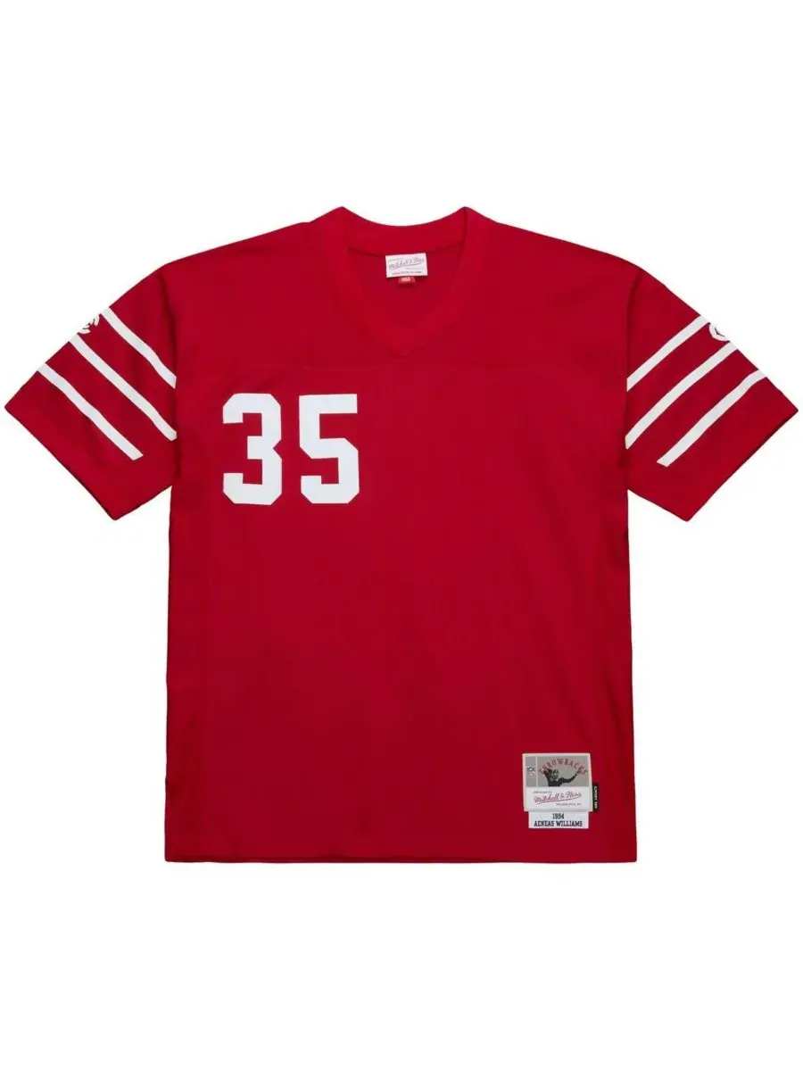 Мужская реплика футболки Mitchell Ness Aeneas Williams Cardinals Arizona Cardinals 1994 Legacy — изображение 3 из 3, красный