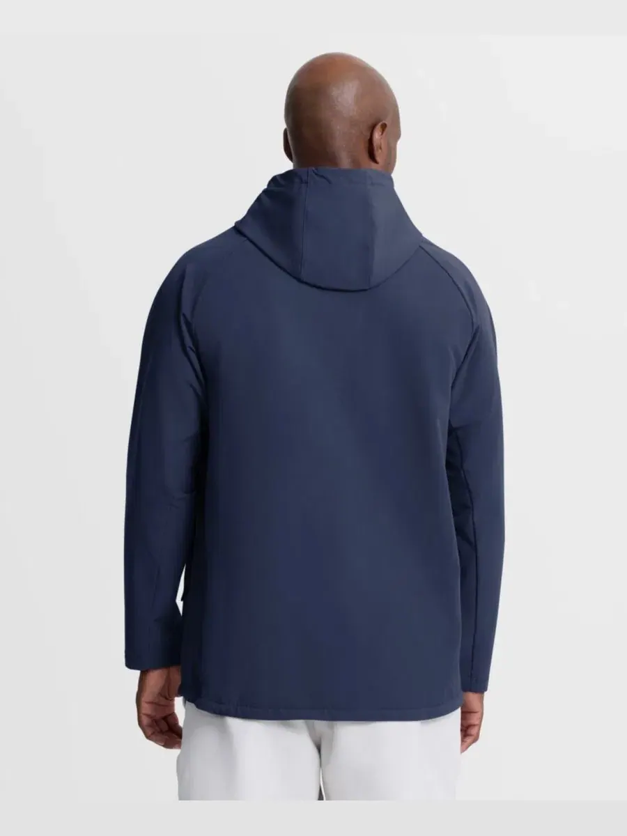 Ветровка-куртка Milwaukee Brewers Therma-FIT с капюшоном Nike — изображение 4 из 5, темно-синий