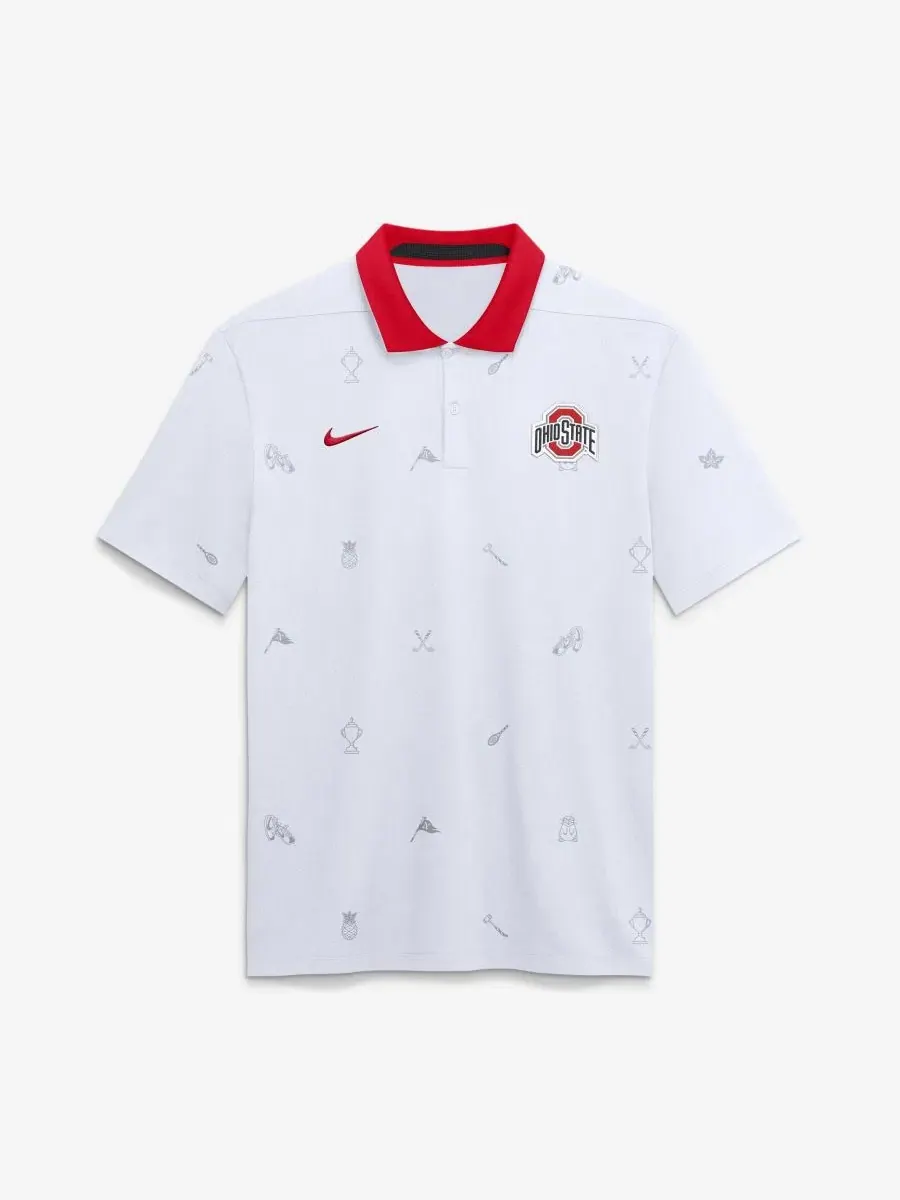 Поло Nike Vapor Pattern Dri-FIT с вышитым логотипом