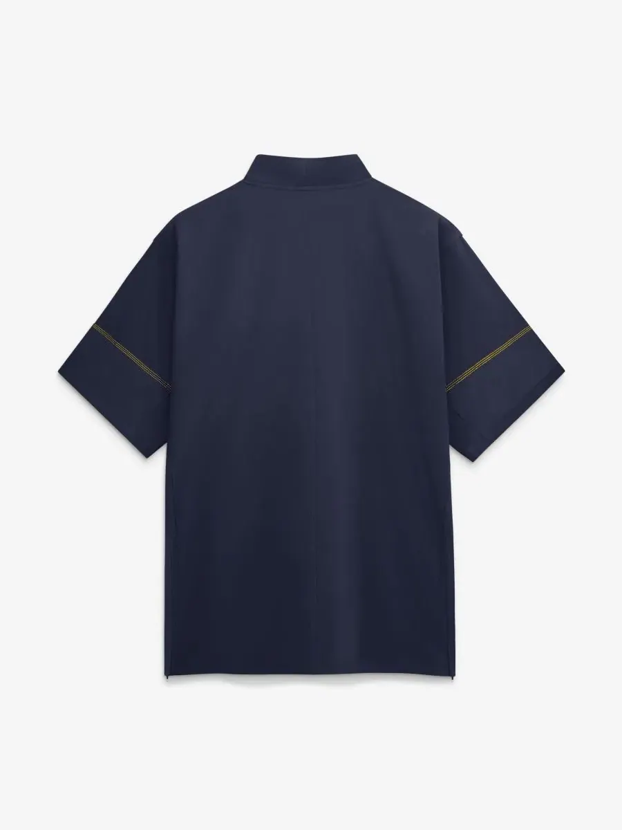 Футболка с длинным рукавом и четверть-молнией, модель 2026 Sideline Coach Shirt Jordan — изображение 2 из 2, темно-синий