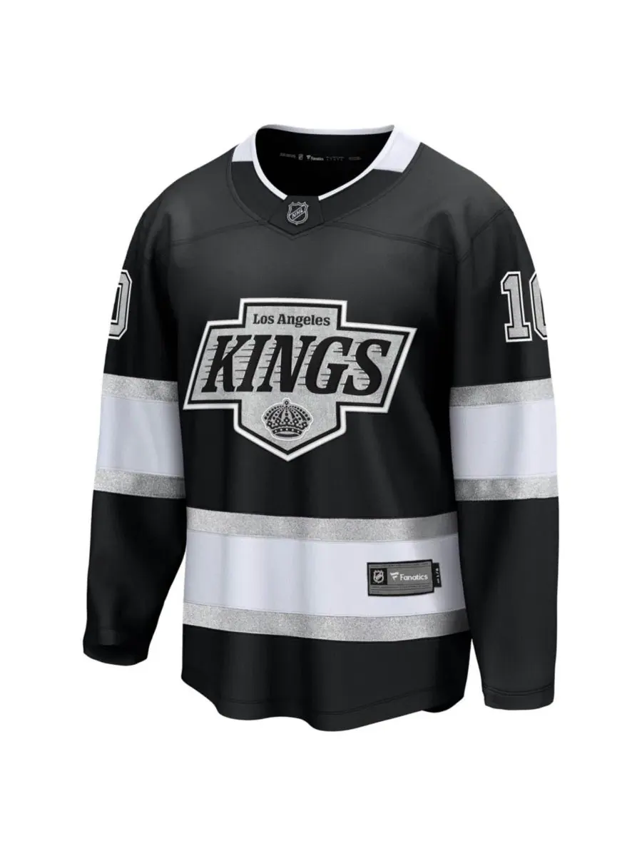 Мужская хоккейная джерси Artemi Panarin Los Angeles Kings Home Breakaway Fanatics — изображение 3 из 3, черный