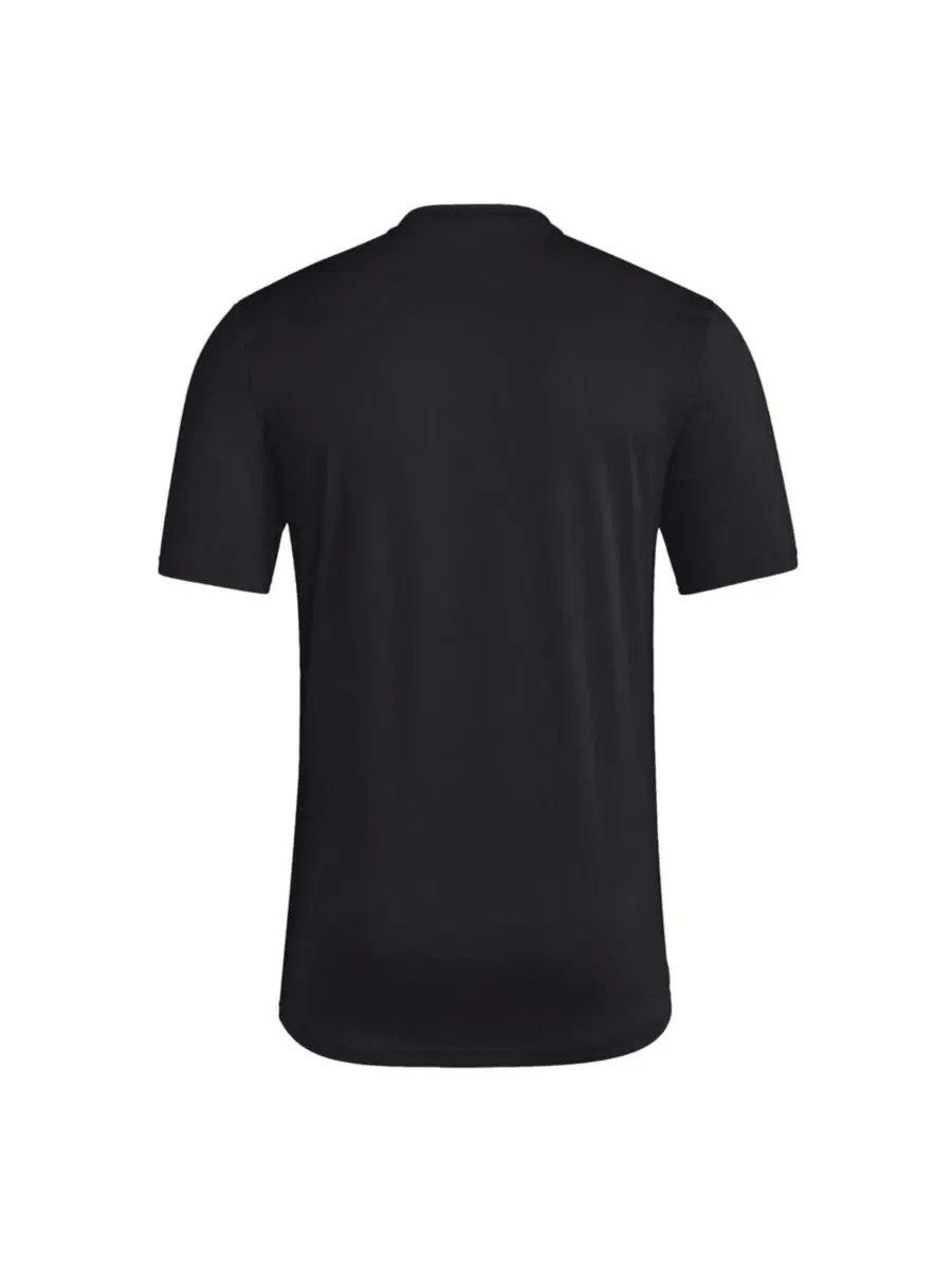 Футболка с коротким рукавом, с принтом, Tennessee Volunteers Wordmark Poly adidas — изображение 2 из 3, черный
