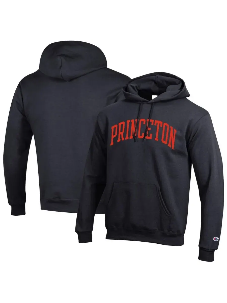 Толстовка Champion Princeton Tigers Basic Arch Fleece Pullover Hoodie