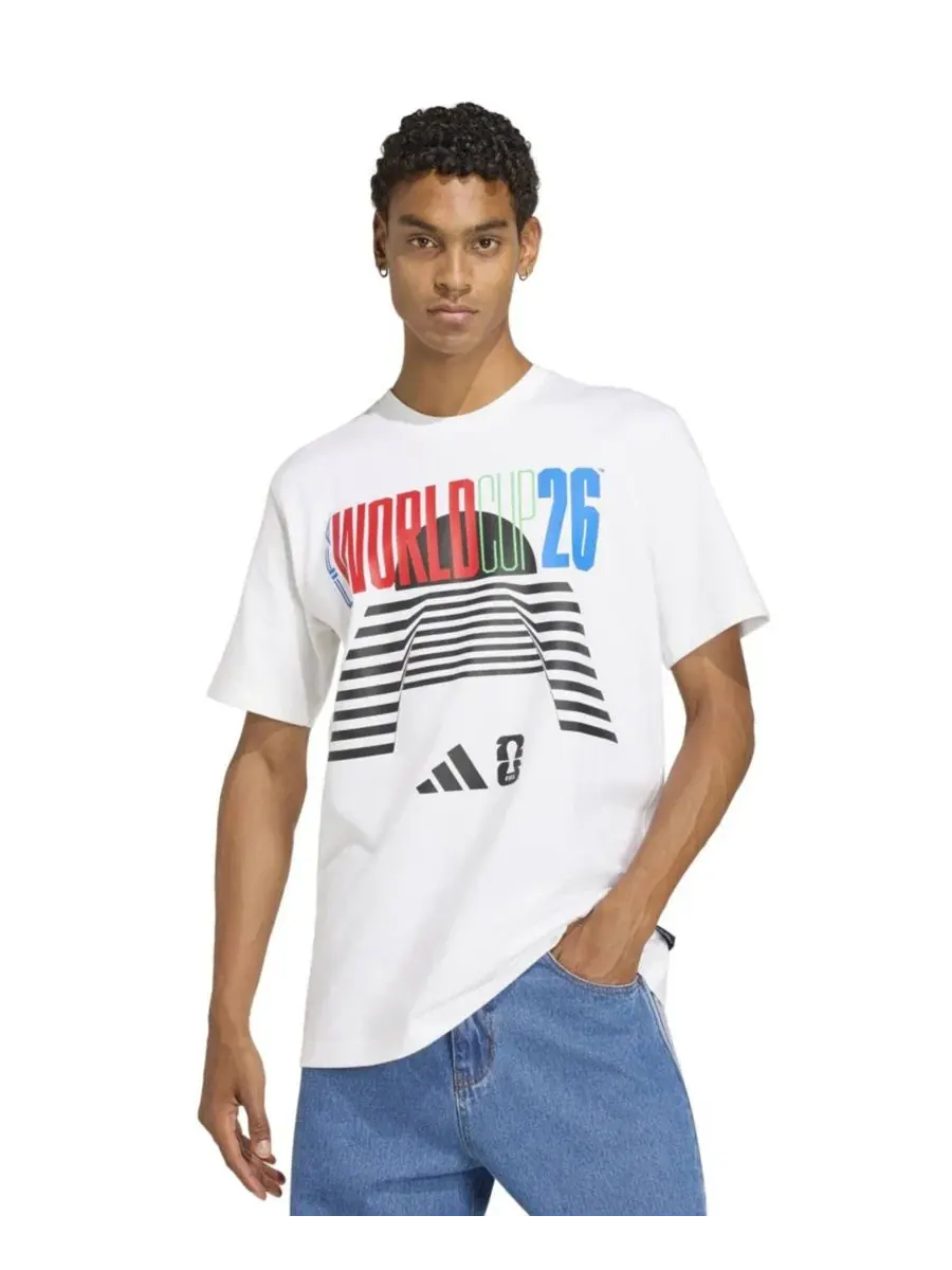 Футболка с принтом FIFA World Cup 2026 Tour adidas