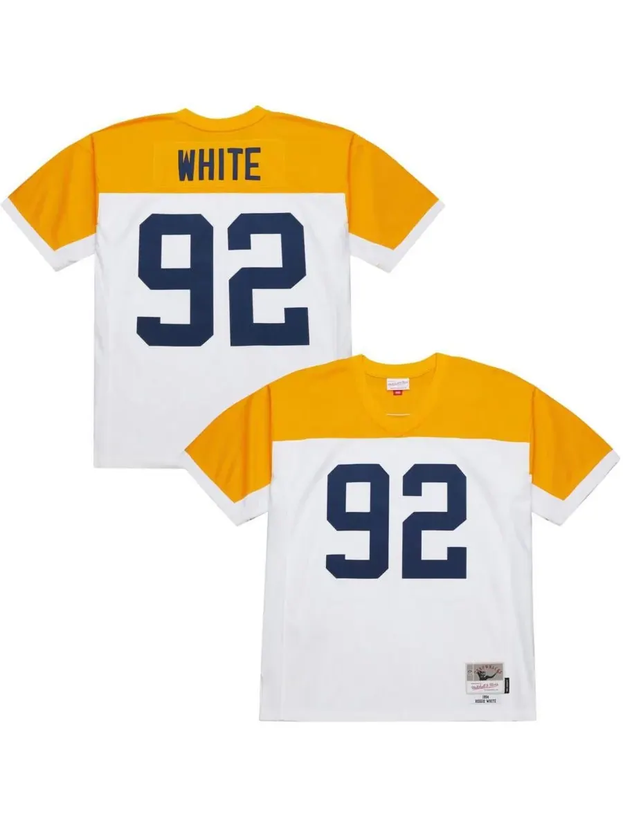Mitchell & Ness Мужская реплика майки Реджи Уайта из команды Green Bay Packers образца 1994 года