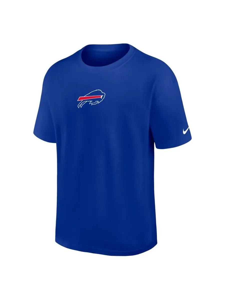 Мужская футболка Royal Buffalo Bills Dominate the Game Essential Max90 Nike — изображение 2 из 3, королевский