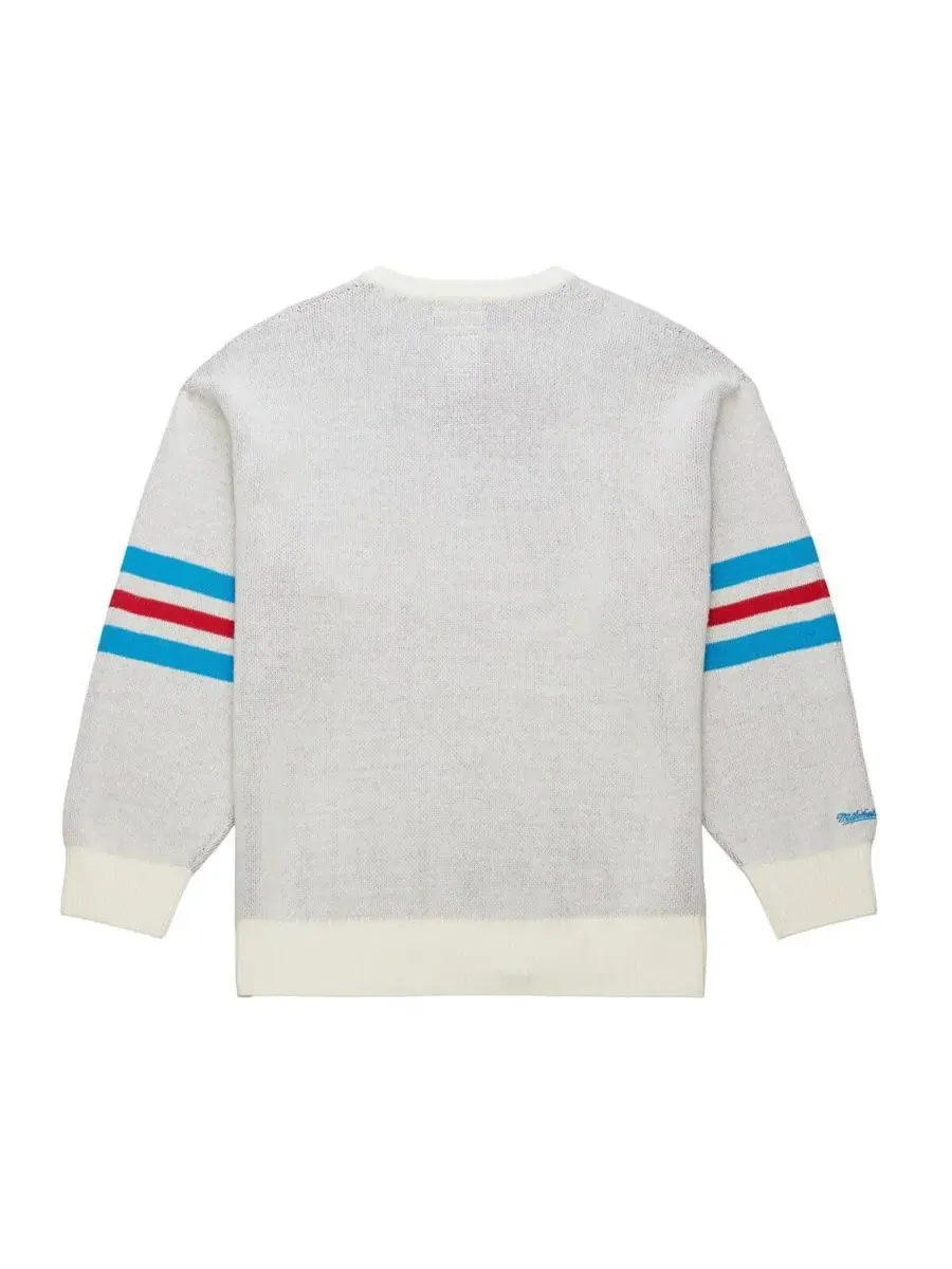 Mitchell & Ness Мужской кремовый свитер с ретро-логотипом New York Rangers, посвященный столетию — изображение 2 из 4