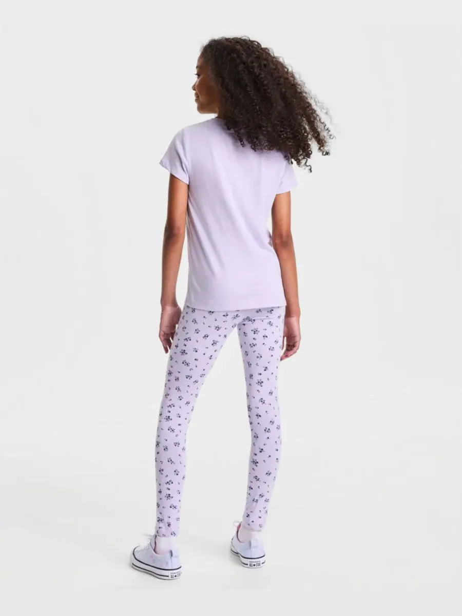 Леггинсы с принтом Femme Floral-Print Epic Threads, Orchid Rio — изображение 2 из 8