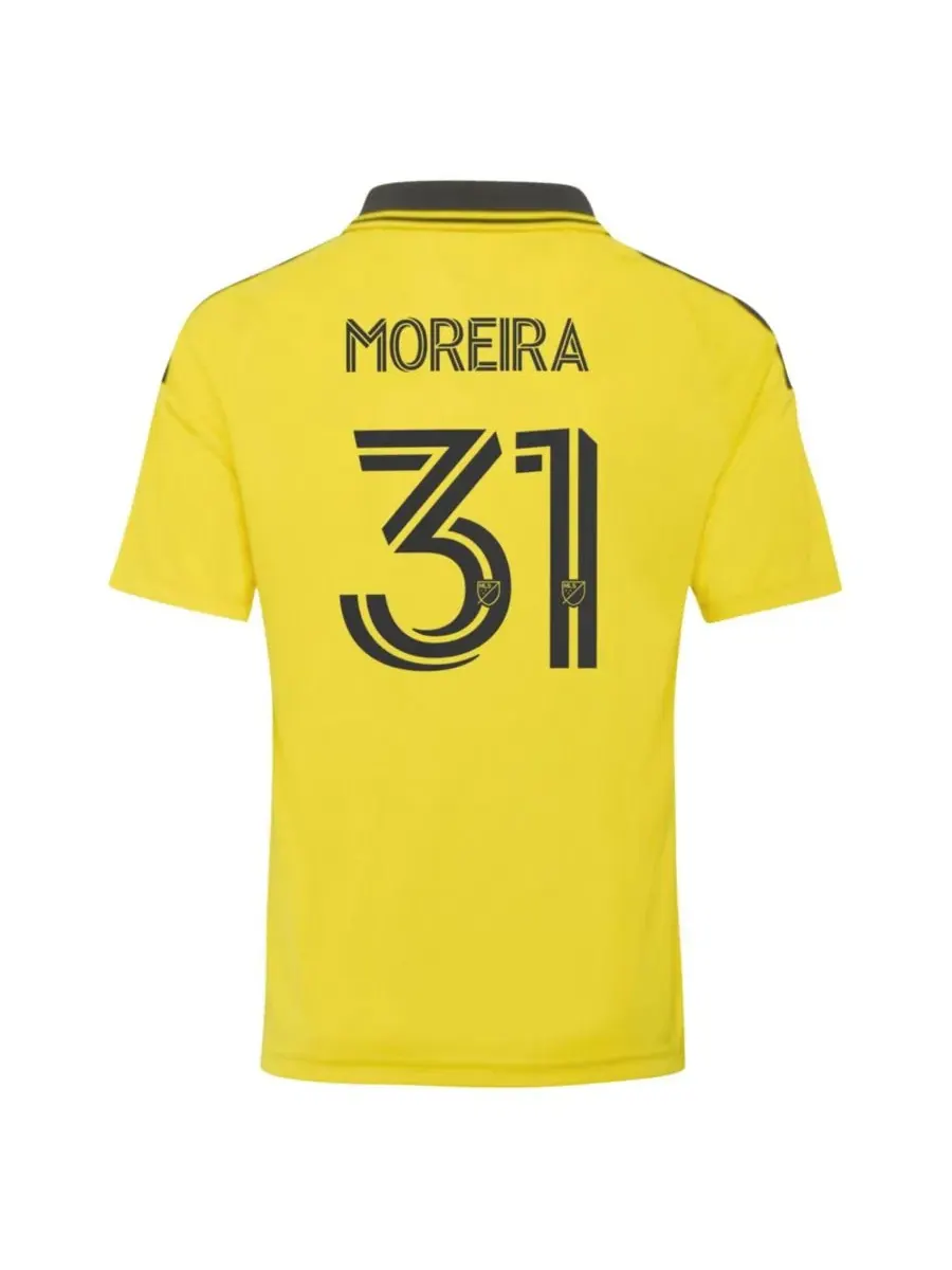 Футболка с воротником-поло Steven Moreira Yellow Columbus Crew 2026 The Crafted for Excellence Kit — изображение 3 из 3