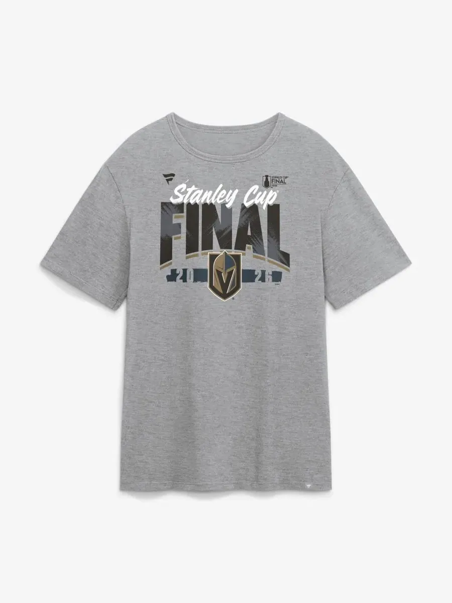 Футболка с коротким рукавом для болельщиков Vegas Golden Knights Fanatics — изображение 2 из 3, серый