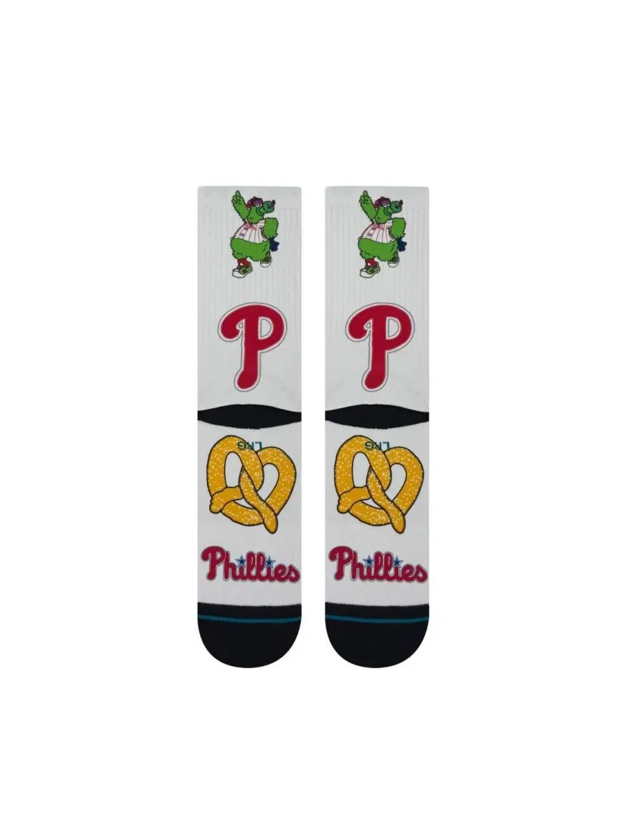 Носки с принтом Philadelphia Phillies Stance, Local Tri-Blend Crew — изображение 2 из 3, нет цвета