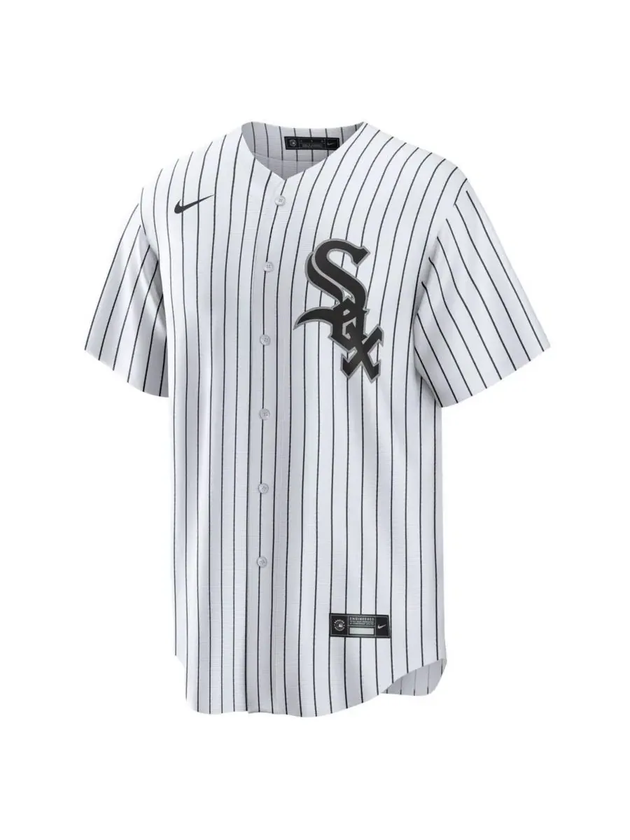 Игровая футболка Andrew Benintendi White/Black Chicago White Sox Home Player Jersey Nike — изображение 3 из 3, белый черный