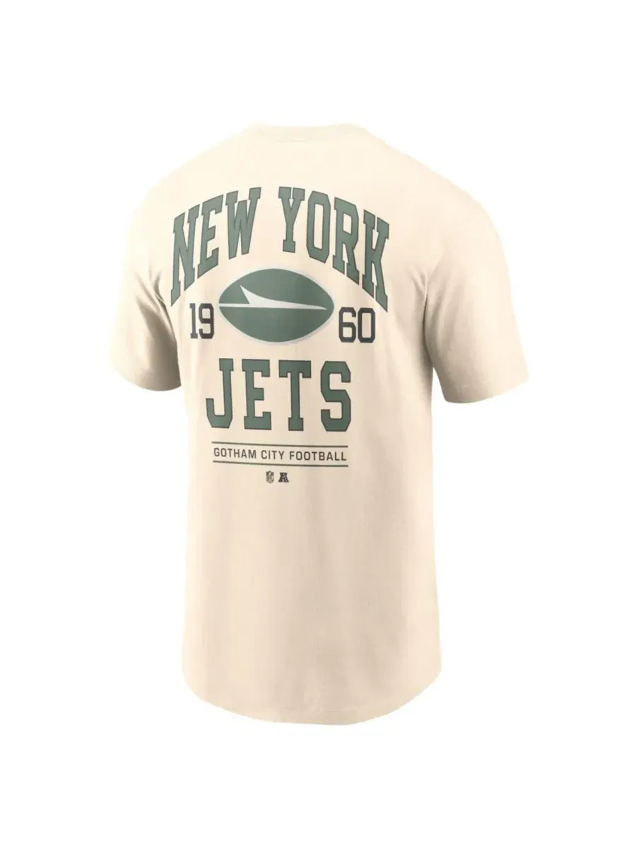 Футболка с коротким рукавом New York Jets Freestyle Essential Nike — изображение 3 из 5, прозрачный