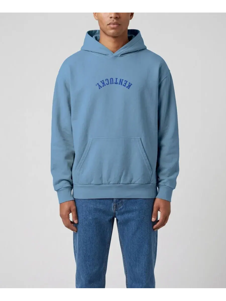 Худи оверсайз с вышивкой Kentucky Wildcats Upside Down Uscape Apparel