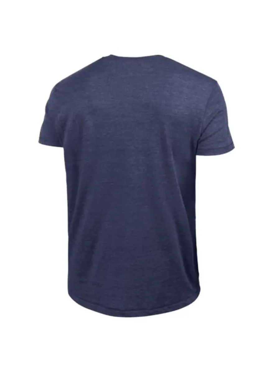 Футболка с принтом Seattle Seahawks Champion Ultimate Tri-Blend — изображение 3 из 3, темно-синий
