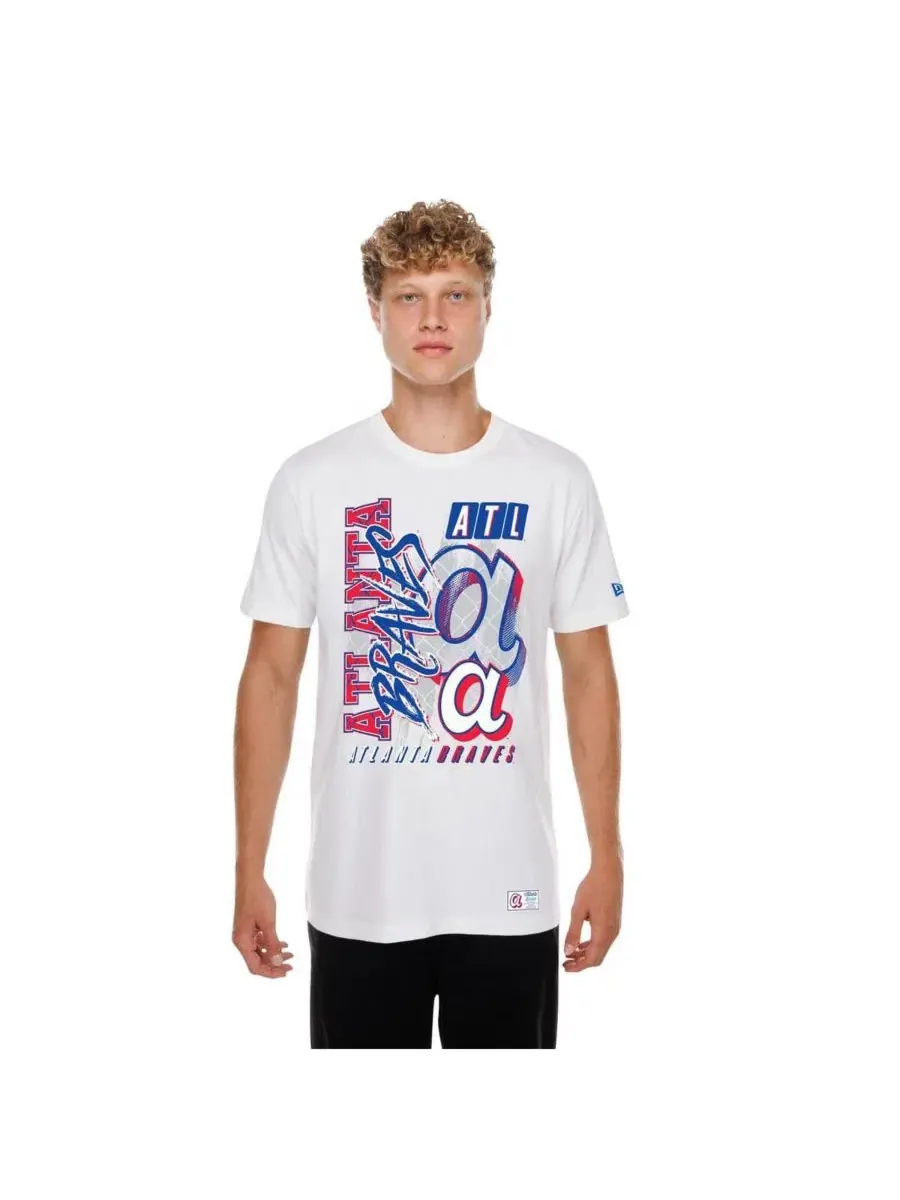 Футболка с принтом Atlanta Braves 2026 City Connect Photo Real New Era